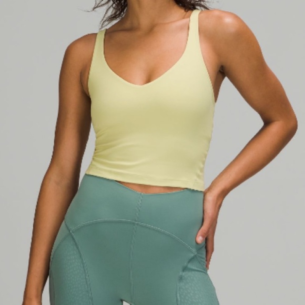 Dew green tank from lululemon